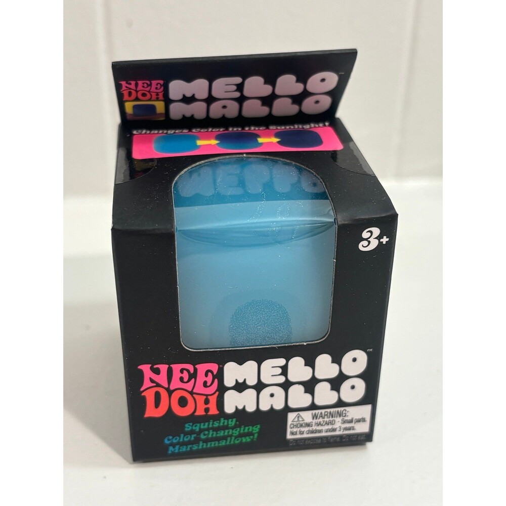 NeeDoh Mello Mallo Changing Squishy Blue